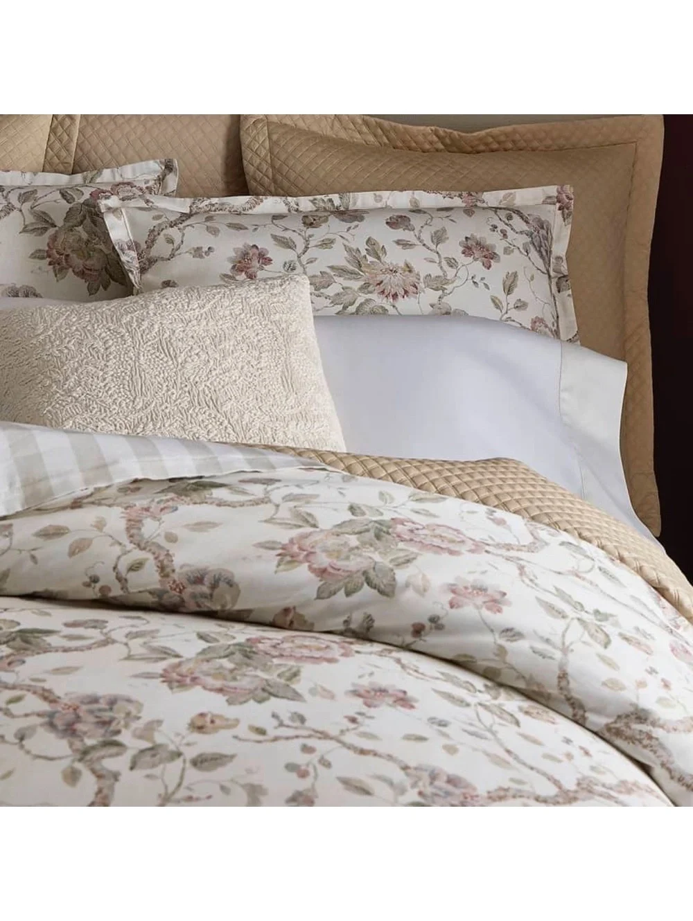 Ralph Lauren Home Elsie Duvet in Cream, Size Full/Queen, NEW with Tag